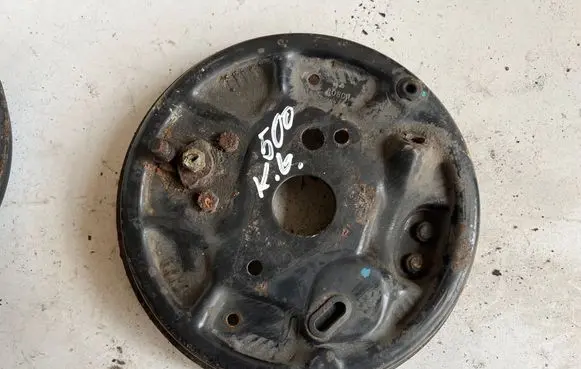 Fiat 500 Rear brake disc plate dust cover 