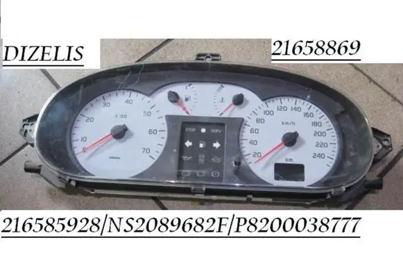 Renault Megane I Speedometer (instrument cluster) P8200038777 216585928