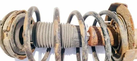 Front coil spring