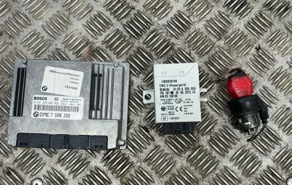BMW 3 E46 Engine ECU kit and lock set 6905666