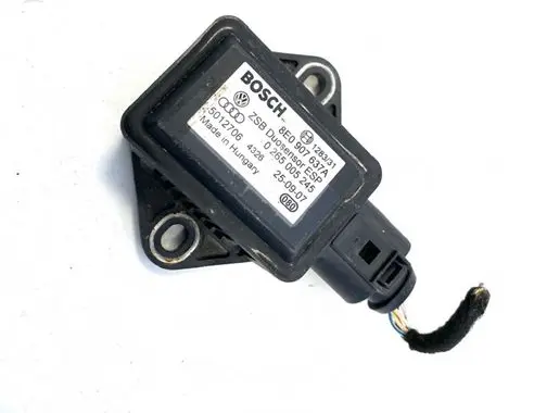 Audi A8 S8 D3 4E ESP acceleration yaw rate sensor 8E0907637A 0265005245