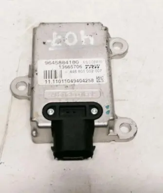 Peugeot 407 ESP acceleration yaw rate sensor 13665706