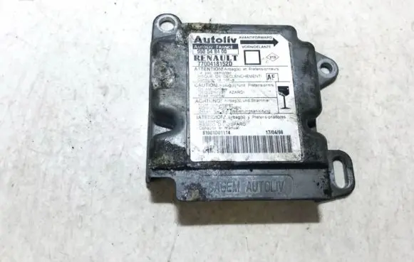 Renault Megane I Airbag control unit/module 7700418152d 550548400