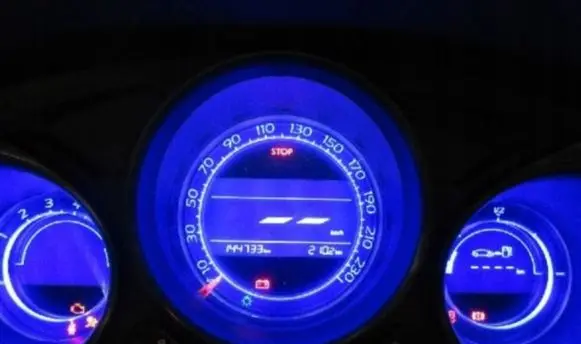 Citroen C4 II Speedometer (instrument cluster) 9676963180
