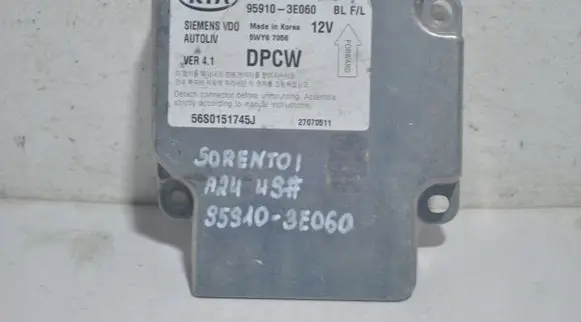 KIA Sorento Airbag control unit/module 959103E060