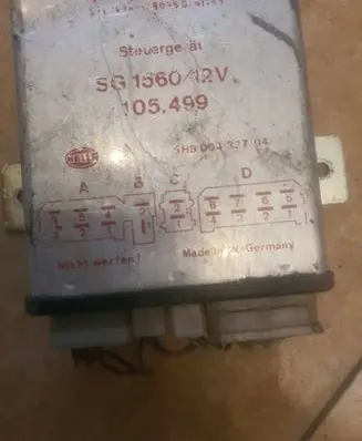 Mercedes-Benz E W210 Auxiliary heating control unit/module 5HB00432704 SG1560V 105499