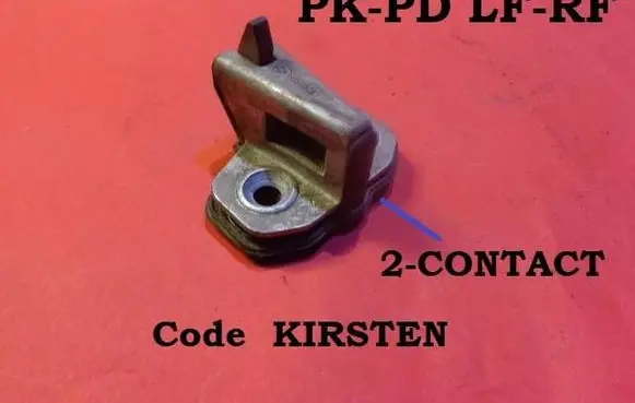 BMW 5 E34 Front door lock loop/hook striker KIRSTEN