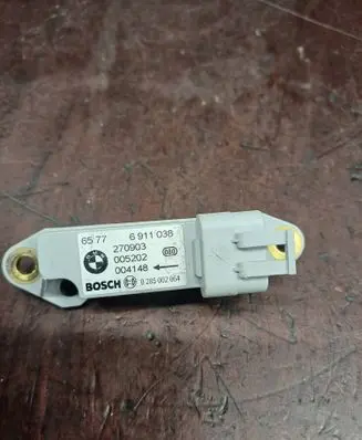 Airbag deployment crash/impact sensor
