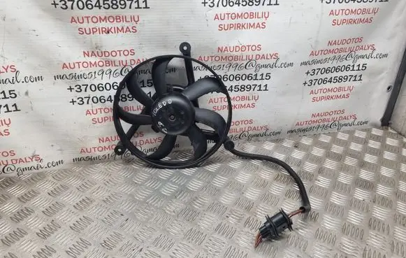 Seat Toledo II (1M) Electric radiator cooling fan 1J0121206D