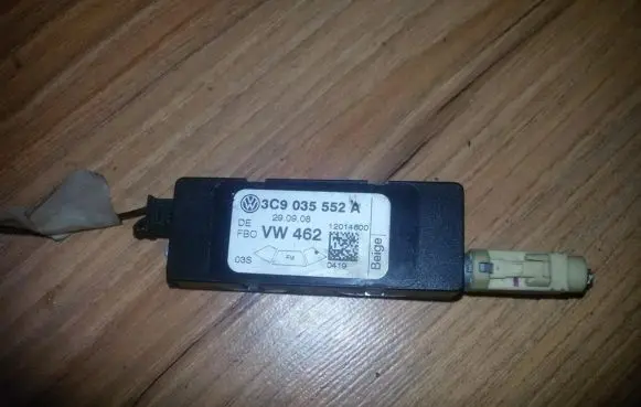 Volkswagen PASSAT B6 Airbag deployment crash/impact sensor 3c9035552a 12014600