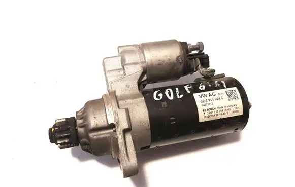 Volkswagen Golf VI Starter motor 02M911024C 0001153009