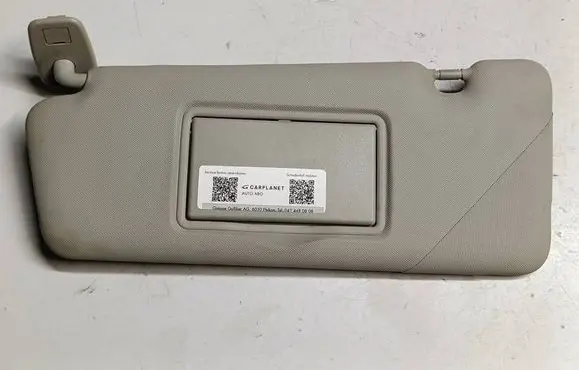 Renault Captur Sun visor 964003555RS5 964003555R