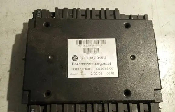 Volkswagen Phaeton Comfort/convenience module 3D0937049J 05075600 H003S1001