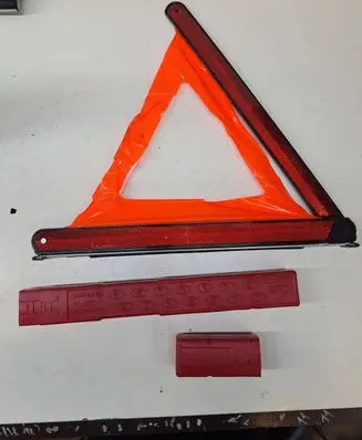 Emergency warning sign