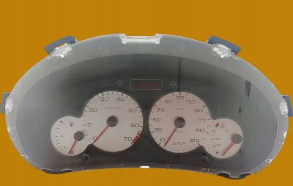 Peugeot 206 Speedometer (instrument cluster) 9651740380