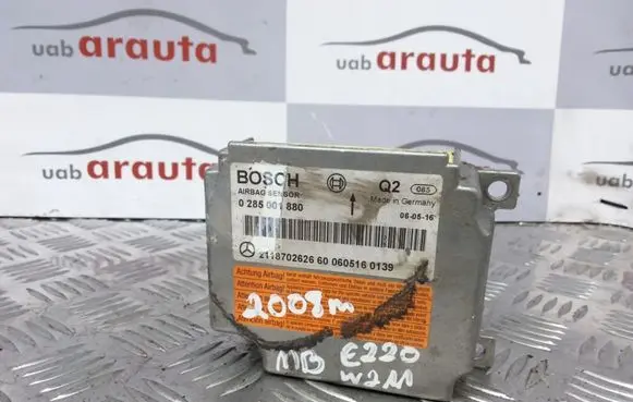 Mercedes-Benz E W211 Airbag control unit/module 2118702626 0285001880