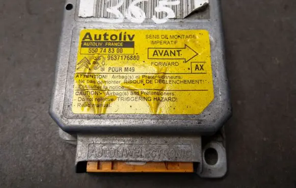 Citroen C4 I Picasso Airbag control unit/module 550748300 9637176880