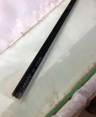 Hyundai Kona II Rubber seal rear door window/glass 