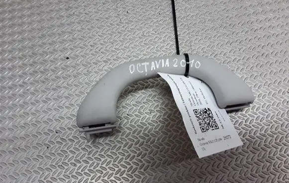 Skoda Octavia Mk2 (1Z) Front interior roof grab handle 6Y0857607M
