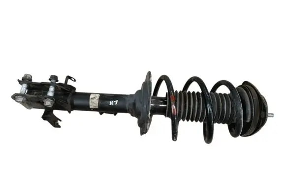 Front shock absorber with coil spring