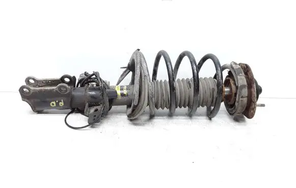 Front shock absorber with coil spring