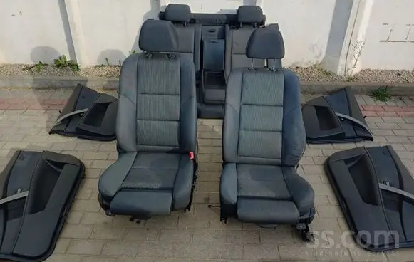 BMW 5 E60 E61 Seat and door cards trim set 