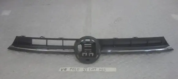 Volkswagen Polo VI Front bumper upper radiator grill 2GS853651C