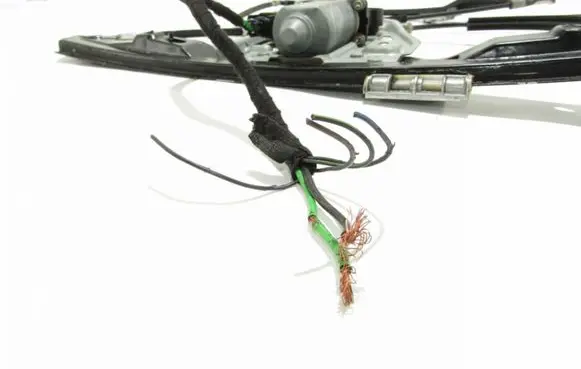 Mercedes-Benz CL C215 Front door window regulator with motor 119650105