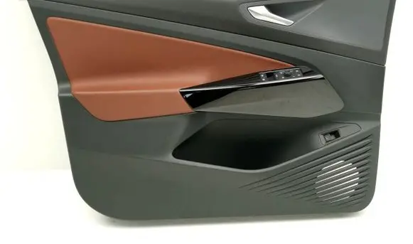 Front door card panel trim