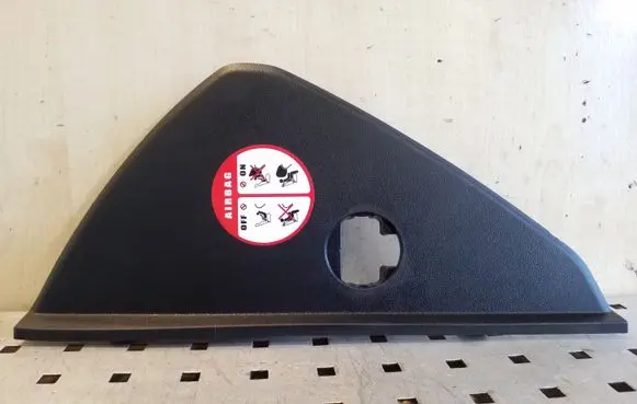 Dashboard side end trim