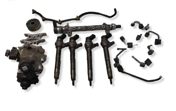 Volkswagen Golf VII Fuel injection system set 0445010537 04L130755D