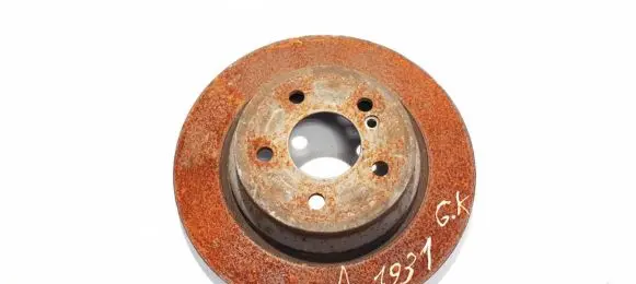 Mercedes-Benz E W212 Rear brake disc ventiliuojamas