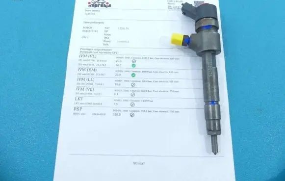 Fiat Punto (188) Fuel injector 0445110112 IMPRK1220175