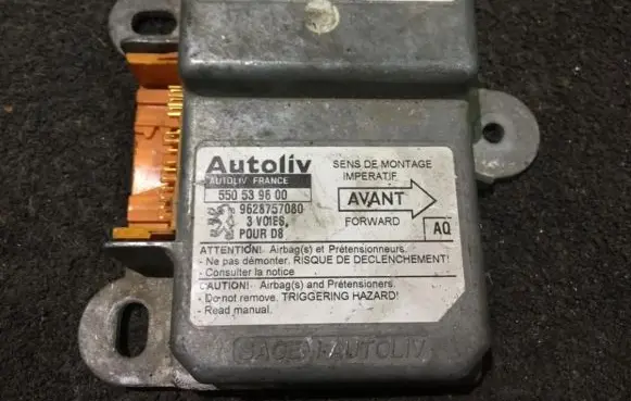 Peugeot 406 Airbag control unit/module 9628757080 550539600