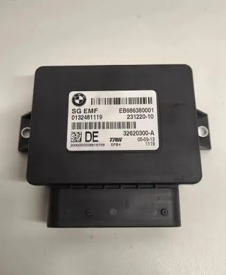 BMW 5 F10 F11 Hand brake control module 6863800 32620300A 0132481119