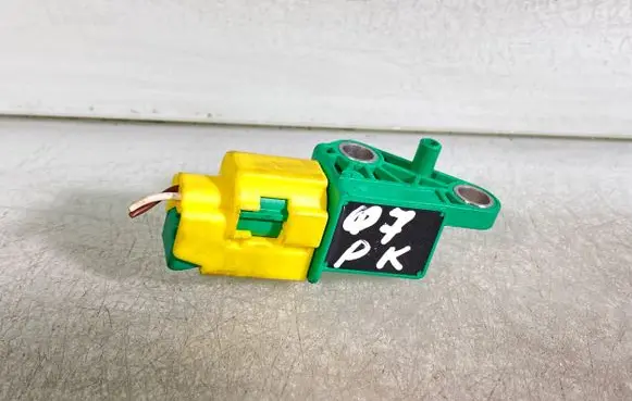 Airbag deployment crash/impact sensor