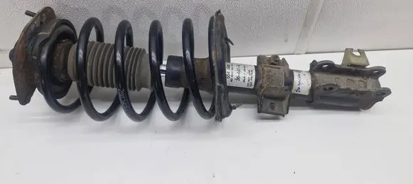 Front shock absorber with coil spring