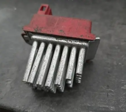 Seat Toledo II (1M) Heater blower motor/fan resistor 1J0907521 657364M 5DS00646701