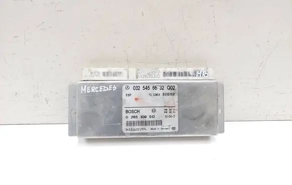 Mercedes-Benz E W211 ESP (stability system) control unit 0265109512 0325456632 DKE816021974