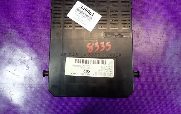 Peugeot 307 CC Fuse box set 9651197080A