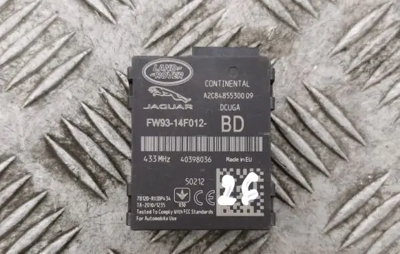 Land Rover Discovery Sport Tire pressure control unit FW9314F012BD