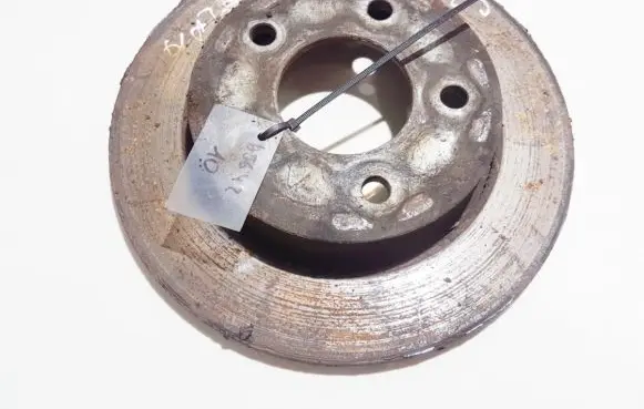 Mazda 3 I Rear brake disc neventiliuojamas