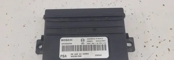 Citroen C4 I Picasso Parking PDC control unit/module 6002JC0860 9663821680 0263004204