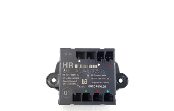 Mercedes-Benz C W204 Door control unit/module A2048702526