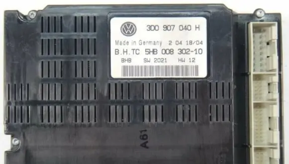 Volkswagen Phaeton Other control units/modules 3251689