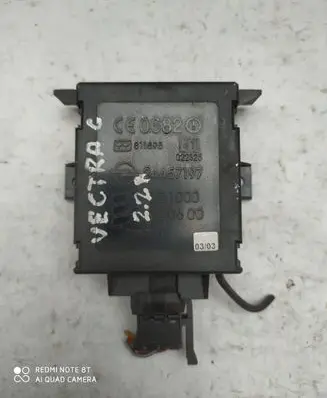 Opel Vectra C Auxiliary heating control unit/module 24457197 320600 221000