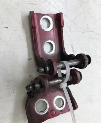 Front door hinge set