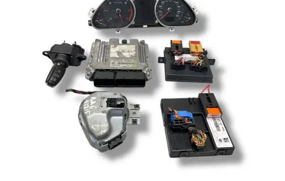 Audi A6 S6 C6 4F Engine ECU kit and lock set 03L906022FH 4F0907279 4F0907289N