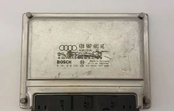 Audi A6 S6 C6 4F Engine control unit/module 4B0907401AE 28RTE000 0281010496