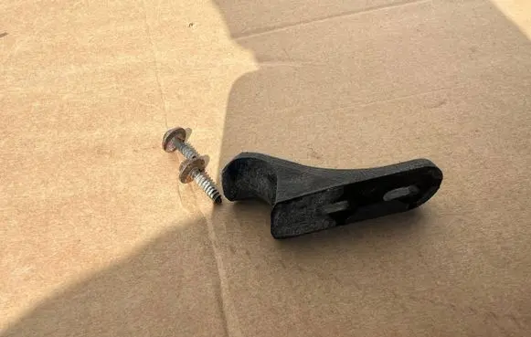 Chevrolet Corvette Parcel shelf load cover mount bracket 